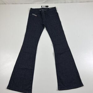 Diesel Livier Flare Stretch Low Rise Super Slim Flared Size Wash 31x32 0RZ74